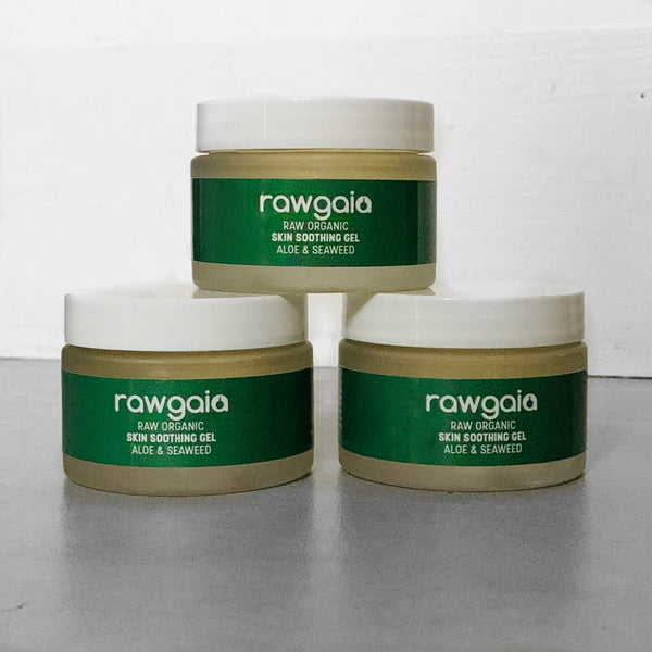 Raw Organic Skin Soothing Gel - Aloe & Seaweed